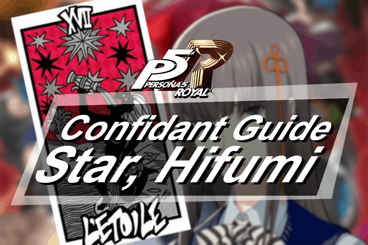 Persona 5 Royal Confidant Guide Star Hifumi Togo The Digital Crowns