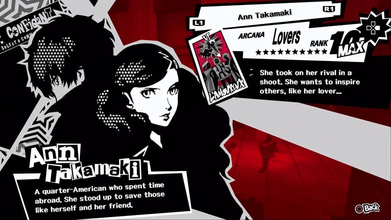Persona 5 Royal Confidant Guide Lovers, Ann Takamaki The Digital Crowns